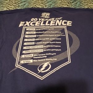 Tampa bay lightning 20th anniversary shirt
